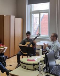 Ljubljana, ESLOVÊNIA. Academia Nacional de Música. Ljubljana, ESLOVÊNIA. Academia Nacional de Música.