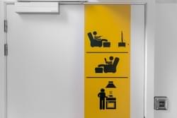 Pictos dans la résidence