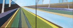 Diptych - Greenway (SOLD) Diptych - Greenway (SOLD)