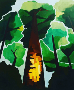 Crown Shyness. (SOLD) Crown Shyness. (SOLD)