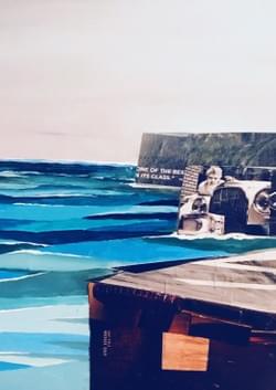 Collage - Cliffs. (SOLD) Collage - Cliffs. (SOLD)