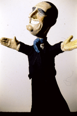 Puppet of NYC Mayor LaGuardia Puppet of NYC Mayor LaGuardia