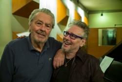 Avec Alain Delon Avec Alain Delon