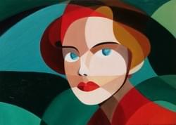 (sold 已卖)Ann安娜 70x50cm (sold 已卖)Ann安娜 70x50cm