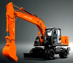Excavator with a cooling system Excavator with a cooling system