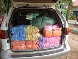 Mark & Trina Ramsey Foundation donates 70 Mosquito Nets  to Cambodian families Mark & Trina Ramsey Foundation donates 70 Mosquito Nets  to Cambodian families