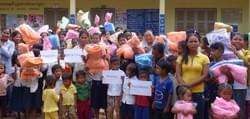 Mosquito Nets to aid in the prevention of Malaria in Cambodia, donated by the Mark & Trina Ramsey Foundation Mosquito Nets to aid in the prevention of Malaria in Cambodia, donated by the Mark & Trina Ramsey Foundation