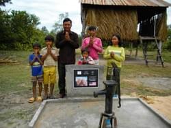 A grateful Cambodian family expresses gratitude to MTRF for a well dedicated to Bill & Molly Hoffman of Maui A grateful Cambodian family expresses gratitude to MTRF for a well dedicated to Bill & Molly Hoffman of Maui