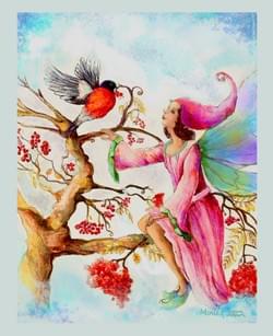 Cloud Fairy. Mixed Media Cloud Fairy. Mixed Media