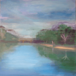 Midwinter Murray, 2019, 76 x 76cm, $400 unframed Midwinter Murray, 2019, 76 x 76cm, $400 unframed