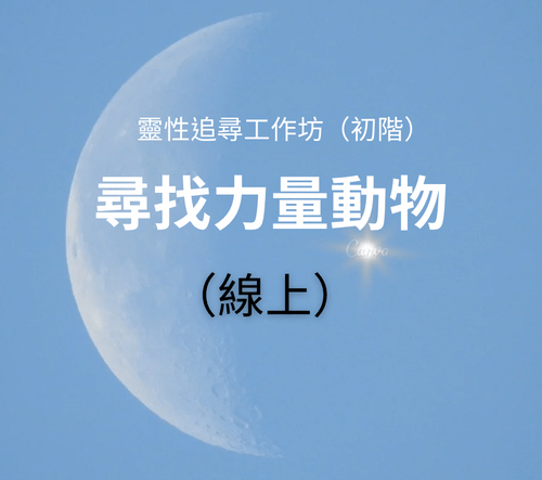 靈性追尋工作坊:尋找力量動物(線上)