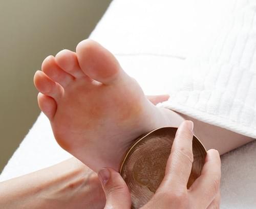 Massage des pieds au bol Kansu