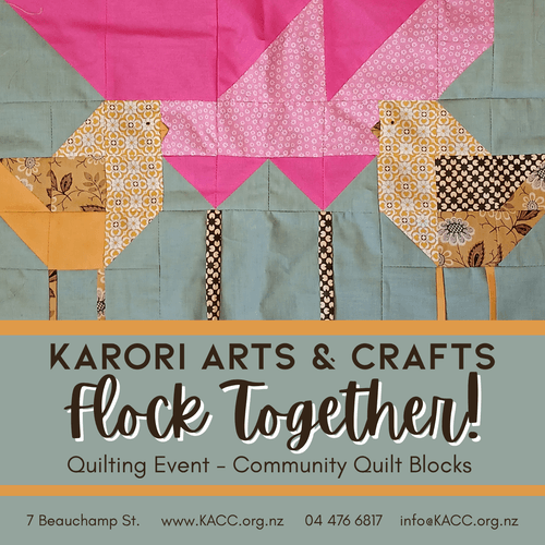 "Flock Together" Community Quilting Event - Community Quilt Blocks