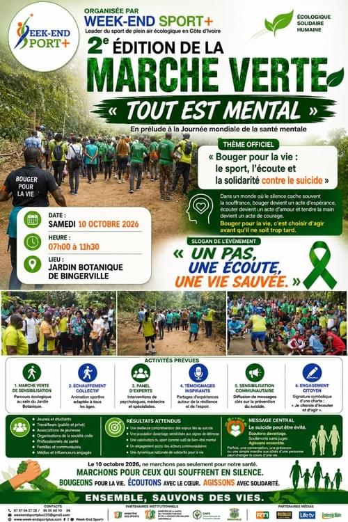 MARCHE VERTE WES+ - SANTÉ MENTALE