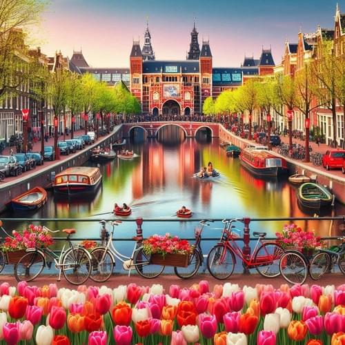 2-day guided cultural tour in Amsterdam-Holland