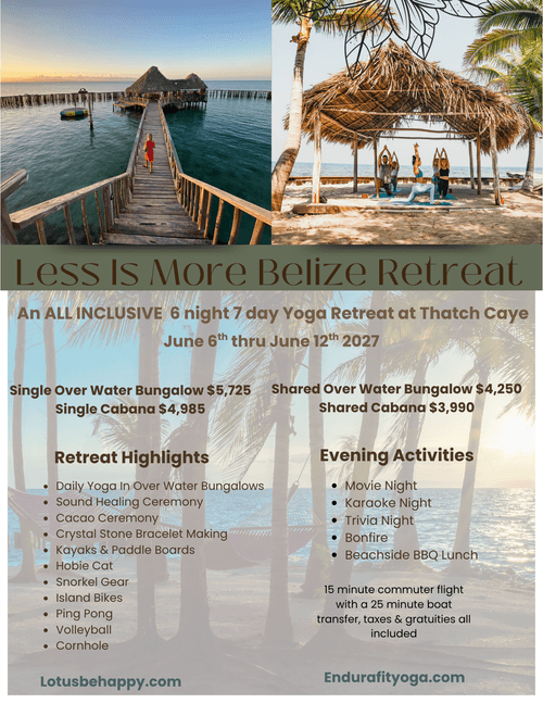 ALL INCLUSIVE Yoga Retreat in Belize- June 6-12th 2027