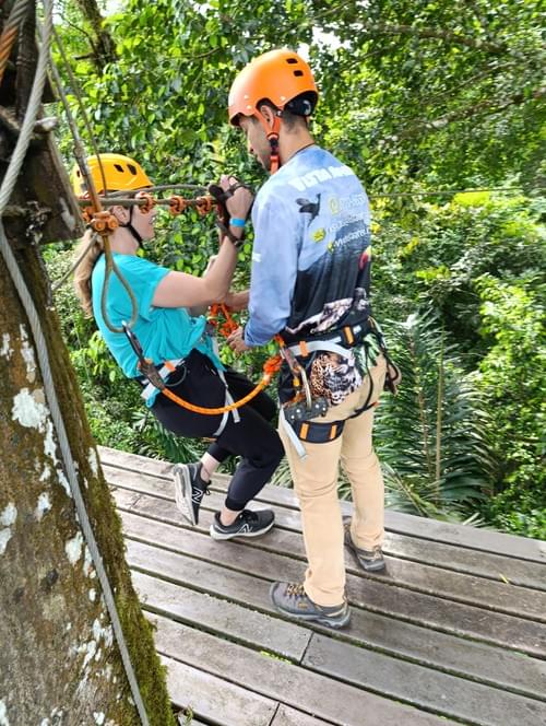 Canopy + Rappel + Tazan Swing
