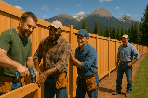 Residential Fence Installation