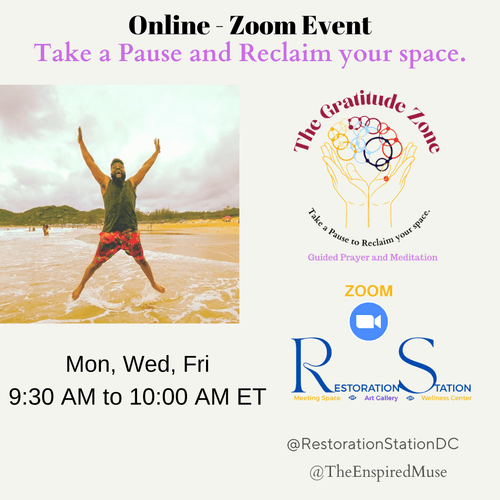 Gratitude Zone Meditation and Prayer