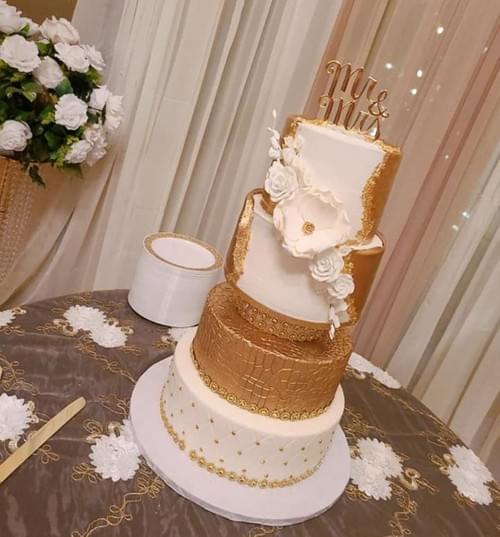 Wedding Cake Taste testing