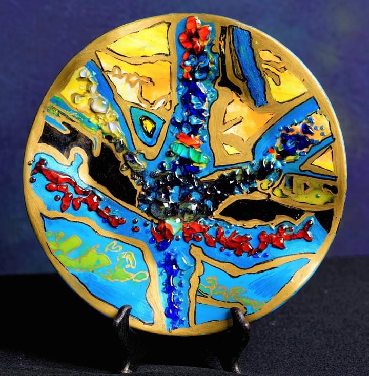 P1404 decorative plate P1404 decorative plate