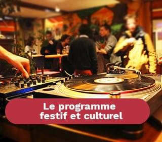 Téléchargez notre programme d'animations culturelles et festives  Téléchargez notre programme d'animations culturelles et festives