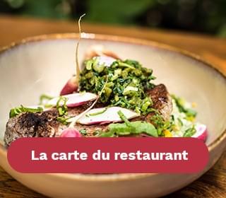 Consultez notre carte du restaurant, ouvert de 12h à 14h du lundi au vendredi. Tout est fait maison par nos chefs cuisiniers qui préparent une cuisine de marché et d'inspiration Consultez notre carte du restaurant, ouvert de 12h à 14h du lundi au vendredi. Tout est fait maison par nos chefs cuisiniers qui préparent une cuisine de marché et d'inspiration