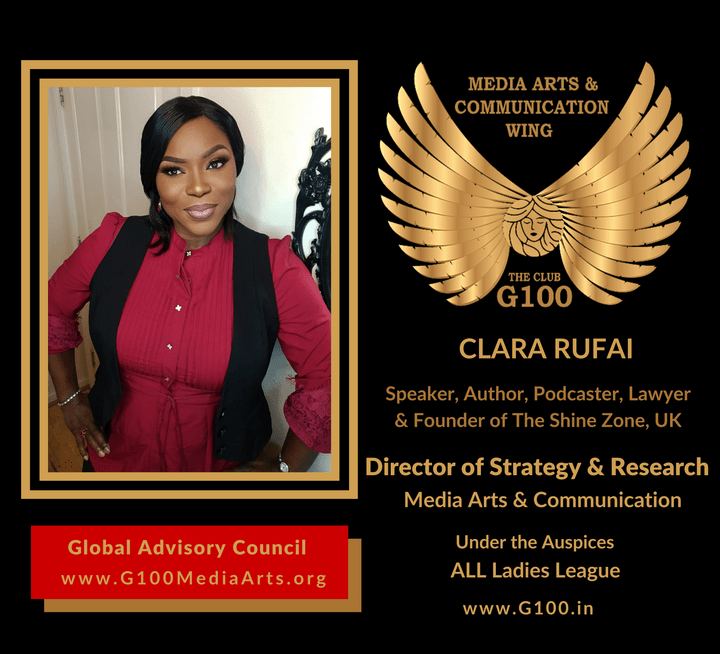 Clara Rufai is Director of Strategy & Research at G100 Media Arts & Communication Clara Rufai is Director of Strategy & Research at G100 Media Arts & Communication