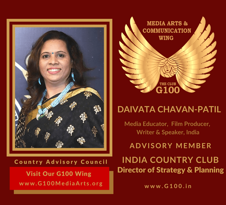 Daivata Chavan-Patil is India Country Director of Strategy & Planning at G100 Media Arts & Communication Daivata Chavan-Patil is India Country Director of Strategy & Planning at G100 Media Arts & Communication