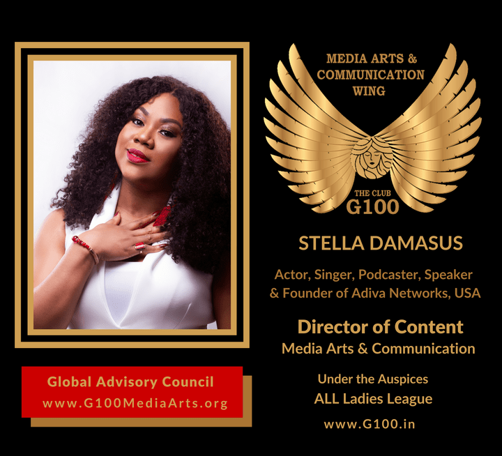 Stella Damasus is Director of Content at G100 Media Arts & Communication Stella Damasus is Director of Content at G100 Media Arts & Communication