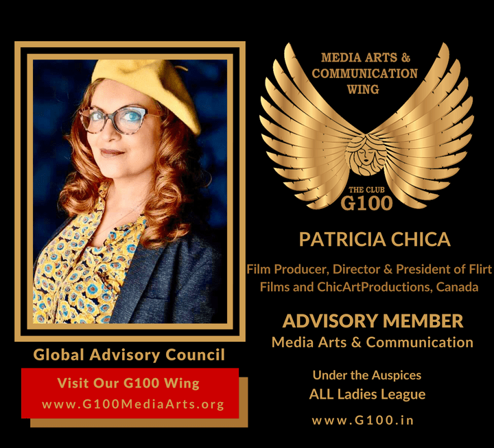 Patricia Chica is member of the Global Advisory Council in G100 Media Arts & Communication Patricia Chica is member of the Global Advisory Council in G100 Media Arts & Communication