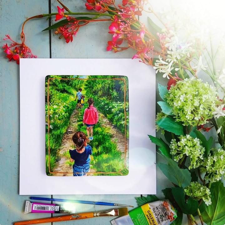 Mol's Tiles - Commissioned Piece Mol's Tiles - Commissioned Piece