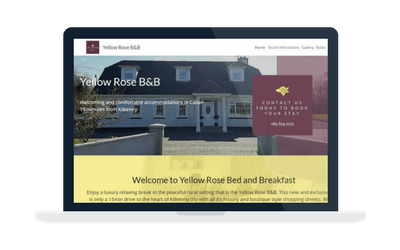 Yellow Rose B&B website Yellow Rose B&B website
