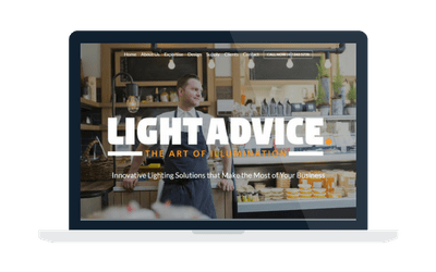Light Advice website Light Advice website