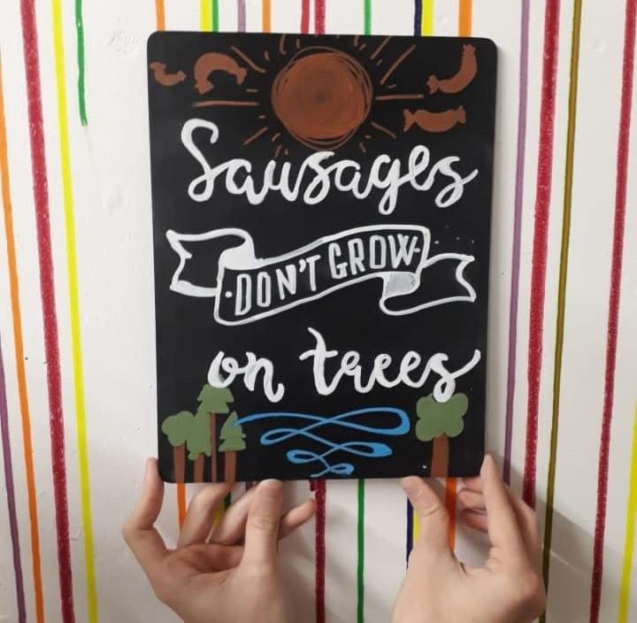 Chalkboard lettering creative class London at M.Y.O Chalkboard lettering creative class London at M.Y.O