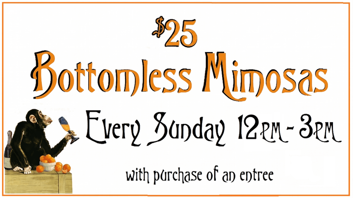 From classic breakfast staples like Eggs Benedict to our hangover helper, The Morning Fix, you'll find what you need Sundays at The Paw. And don't forget about our MIMOSA MEAL DEAL, featuring a full brunch entree and BOTTOMLESS MIMOSAS* from 11:00 AM - 3:00 PM! From classic breakfast staples like Eggs Benedict to our hangover helper, The Morning Fix, you'll find what you need Sundays at The Paw. And don't forget about our MIMOSA MEAL DEAL, featuring a full brunch entree and BOTTOMLESS MIMOSAS* from 11:00 AM - 3:00 PM!