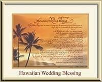 personalized wedding gift Hawaiian personalized wedding gift Hawaiian