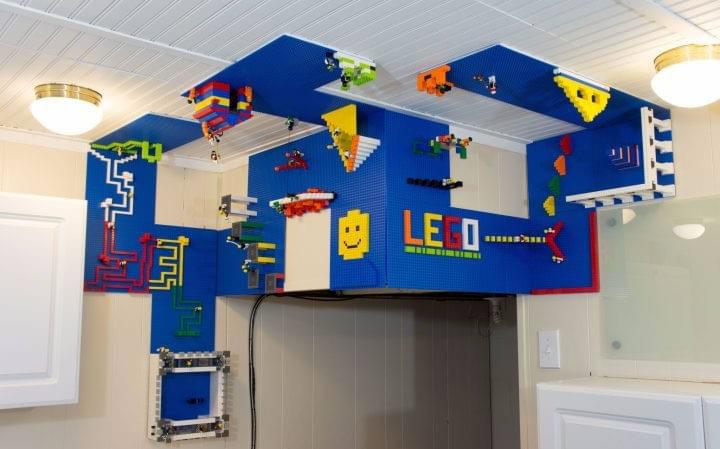 Lego Ceiling Build Area Lego Ceiling Build Area