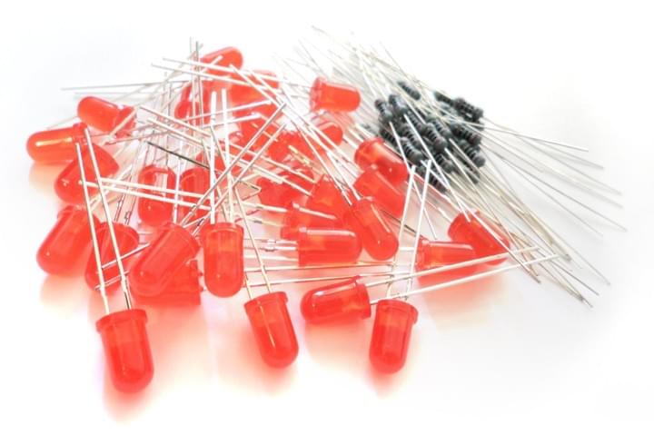 LED set with resistors LED set with resistors