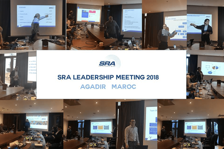SRA Leadership Meeting en 2018 au Maroc  SRA Leadership Meeting en 2018 au Maroc