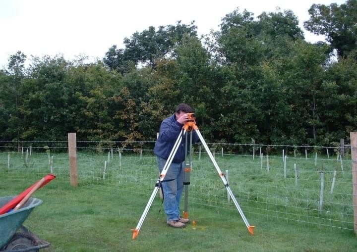 Initial survey and levelling - Natural Landscapers Initial survey and levelling - Natural Landscapers