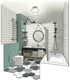 Conception salle de bain - Bordeaux Conception salle de bain - Bordeaux