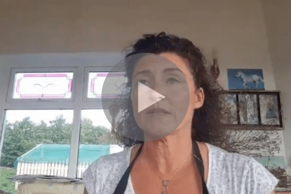 Mol Lambert Facebook Live talking about her inspiration for her baby tiles Mol Lambert Facebook Live talking about her inspiration for her baby tiles