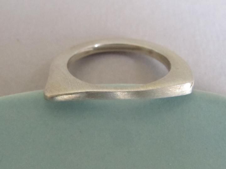 Katrina Alexander Infinity Silver Oval Ring Katrina Alexander Infinity Silver Oval Ring