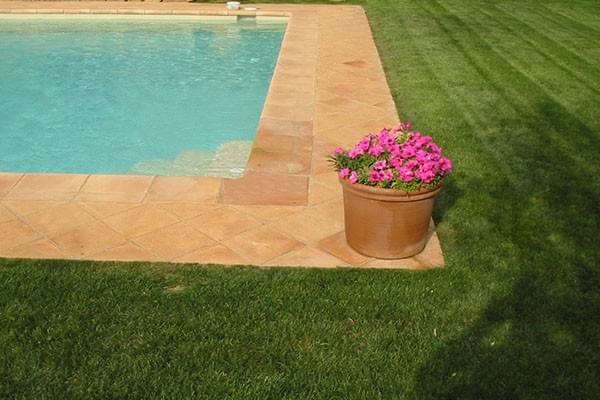 Pavimento de barro cocido manual Pavimento de barro cocido manual