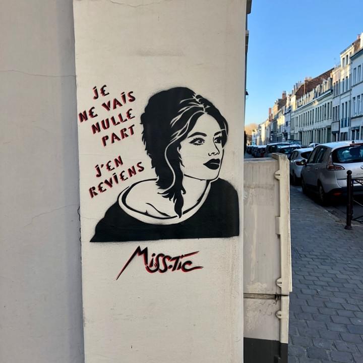 dessin graff pochoir de miss tic street art lille dessin graff pochoir de miss tic street art lille