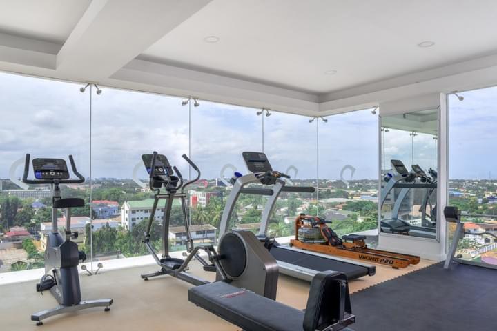 This picture shows the fitness centre at the Denya at Ringway. This picture shows the fitness centre at the Denya at Ringway.