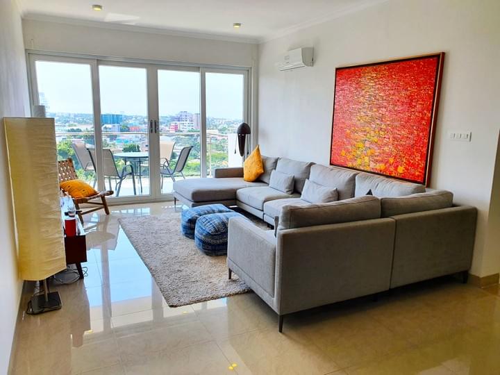 This picture shows the living room of a Three Bedroom apartment at the Denya at Ringway. This picture shows the living room of a Three Bedroom apartment at the Denya at Ringway.