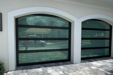 glass garage door impact glass garage door impact