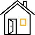 deep cleaning 2BR bedroom icon deep cleaning 2BR bedroom icon